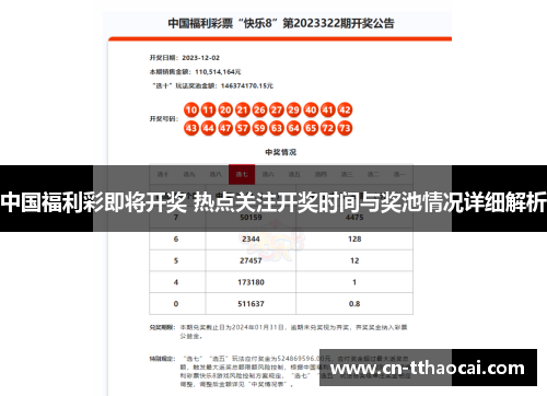 中国福利彩即将开奖 热点关注开奖时间与奖池情况详细解析